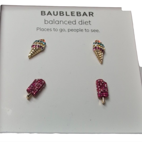BaubleBar Jewelry - BaubleBar Balanced Diet Ice Cream Stud Earrings